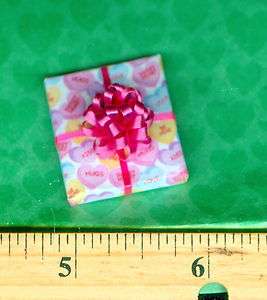 Barbie or Dollhouse wrapped Gift Present, Valentine Conversation 