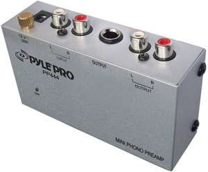 PylePro  PP444  Ultra Compact Phono Turntable Preamp  