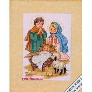  Weekenders Nativity Children w/mat Cross Stitch Kit Arts 