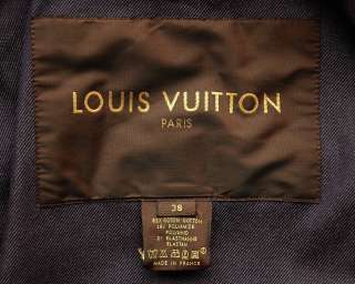 LOUIS VUITTON *Denim* Skirt+Jacket Suit Outfit NEW 38  