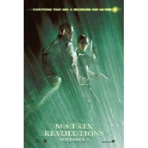 The Matrix Revolutions Movie Poster 