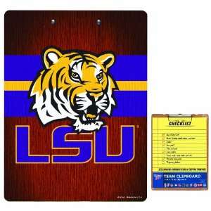  NCAA Louisiana State Fightin Tigers Clip Board