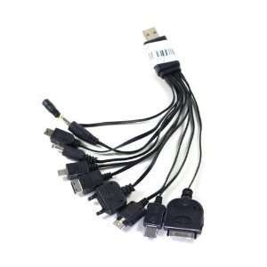   Usb Multi charge Cable 10 Mobile Phone  Mp4 Psp Ndsl Electronics