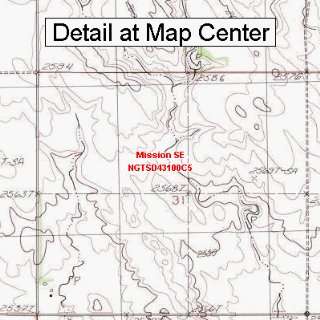   Map   Mission SE, South Dakota (Folded/Waterproof)
