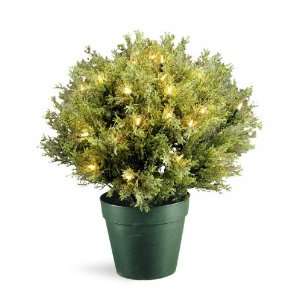  National Tree Globe Juniper Tree with 50 Clear Lights and 