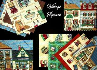   Village Square quilt pattern by Debbie Mumm with this set of squares