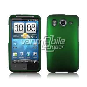 VMG Green Hard 2 Pc Rubberized Texture Plastic Snap On Case for HTC 