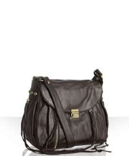 style #315734301 rich brown leather antiqued brasstone Beloved Mini 