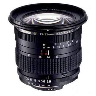  Tamron Autofocus 19 35mm f/3.5 4.5 Wide Angle Zoom Lens 