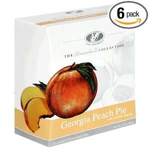 GSC Gourmet Cheesballs Mix, Georgia Peach Pie, 3.5 Ounce Boxes (Pack 