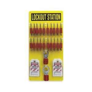 Lockout Station,20lock   BRADY  Industrial & Scientific