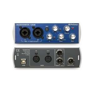    PreSonus AudioBox USB 2 in x 2 out Audio Interface Electronics