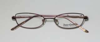 NEW JUICY COUTURE DEBUTANTE 49 16 135 SHINY ROSE EYEGLASS/GLASSES 