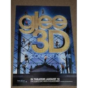  GLEE THE 3D CONCERT MOVIE Movie Poster   Flyer   14 x 20 