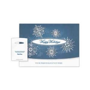   card with your snowflake presentation design.