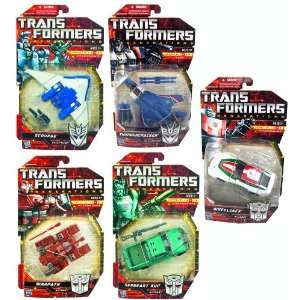  Transformers Deluxe Generation Figure W4 11 Set Of 5 Toys 