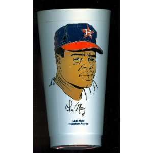   1973 Lee May Houston Astros 7 Eleven Baseball Cup