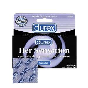  Durex condom her sensation   box of 12 Health & Personal 