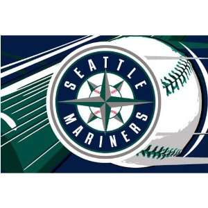 Seattle Mariners MLB Tufted Rug (39x59)  Sports 