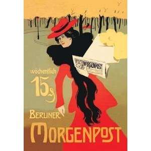  Vintage Art Berliner Morganpost   02401 1