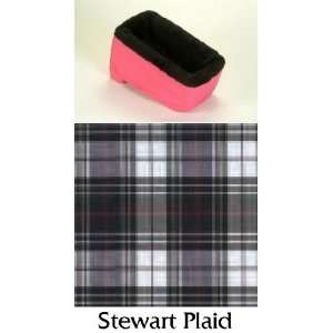  Snoozer Console Lookout with Stewart Plaid Woven Cover 
