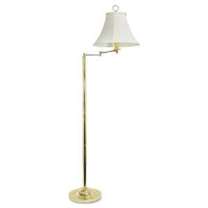  Ledu Products   Ledu   Brass Swing Arm Incandescent Floor Lamp 