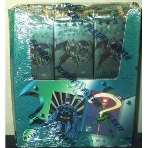  Batman Forever Metal Trading Cards Box  24 Count Toys 