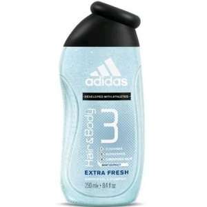  Adidas by Adidas, 13.5 oz Extra Fresh Body Wash & Shampoo 