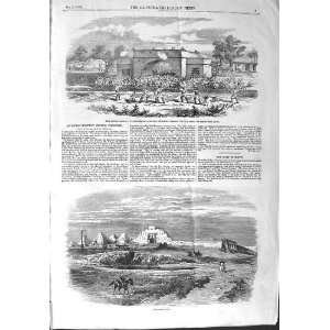  1858 INDIAN RAILWAY WATER TANK BARWARIE MHOW FORT