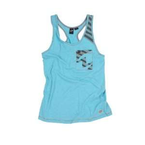  2012 ONE INDUSTRIES GIRLS COLBY KNIT TANK TOP   TURQUOISE 