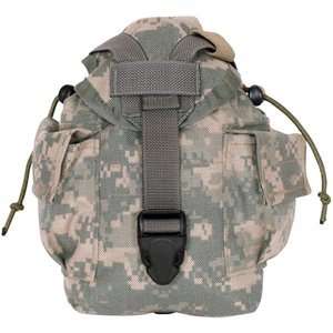 ACU Digital Camouflage Modular 1 Quart Canteen Cover (Army, Military 