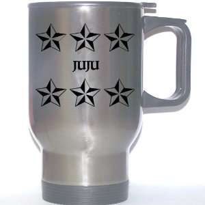   Name Gift   JUJU Stainless Steel Mug (black design) 