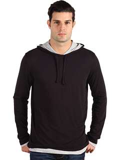 Vince Double Layer Hoodie    BOTH Ways