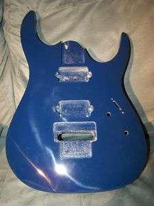 Solid wood R/G style floyd Rose style guitar body T 4  