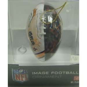  Jay Cutler Broncos NFL Player Image Ornament Sports 