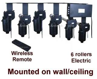 Roller Motorized Electric Background Support System  