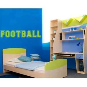  Football Sports Vinyl Wall Decal Sticker Mural Quotes Words 