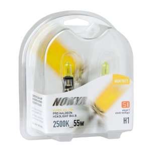   Pro Halogen Hyper Yellow H1 55 Watt 2500K Light Bulb