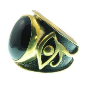    332 12 Evil Eye Ring Organic / Silver Jewelry of Bali Jewelry