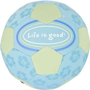  Life is Good Good Times Soccer Ball, Beachhouse Blue, One 