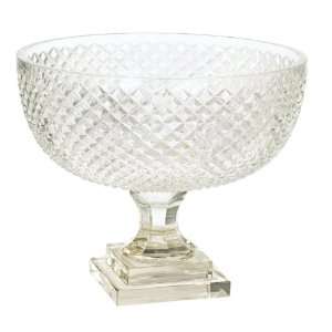  Country Chic 10 1/4 Wide Crystal Bowl