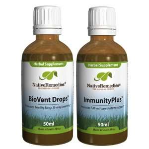  Native Remedies BioVent and ImmunityPlus ComboPack Health 