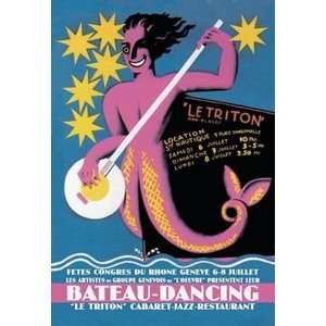  Bateau Dancing   Paper Poster (18.75 x 28.5)