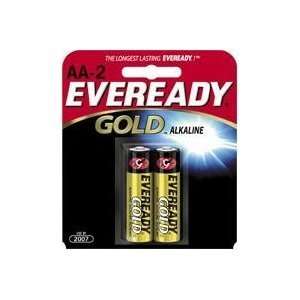  AA Alkaline Battery Retail Pack   2 Pack Electronics