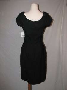 NWT Kate Spade Miriam Black Merino Wool Dress 2  