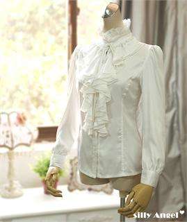 NEW Brand Shirt Luxus Victorian Boho Retro Top Ruffle Fashion Women 