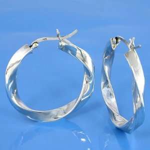   Sterling Silver Hoop Earrings  Arts, Crafts & Sewing