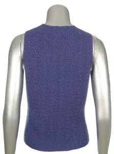Sutton Studio Pure Cashmere Shell Sleevless Sweater  