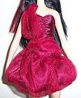   doll Fallen Angel Style 1 Dark Red dress Red highlights NRFB  