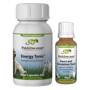  PetAlive Heart & Circulation Tonic and Energy Tonic 